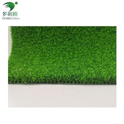 กอล์ฟวางหญ้าเทียมสีเขียวด้วย PP Net SPU Lattex Backing และ Polypropylene