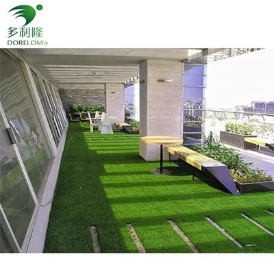 การค้าเทียมหญ้าหญ้าเทียม Interlocking การออกแบบ 3/8 นิ้ว Gauge DIY Pet Lawn Mat