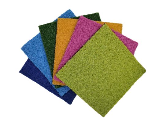 PP NET PU Double Backing Green Artificial Grass สําหรับพื้นฟิตเนส จากประเทศจีน