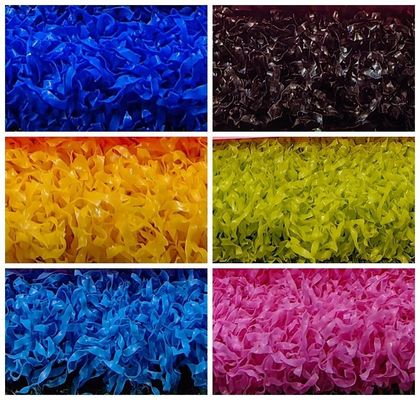 10-15 มิลลิเมตร ความสูงของค้อน ผืนหญ้าเทียมสีเขียวสําหรับพื้นฟิตเนสจากผู้ผลิต