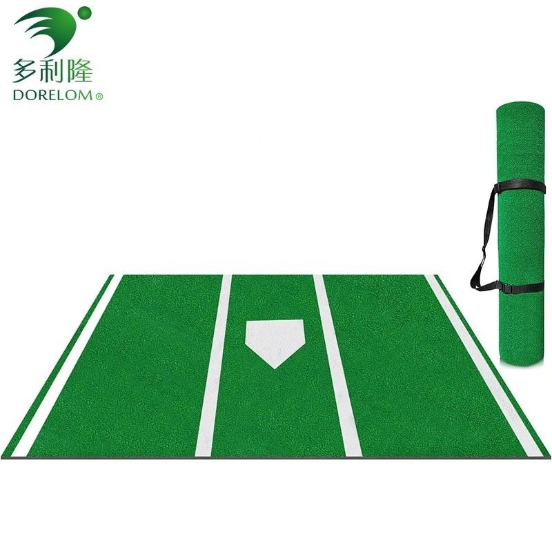 PE Monofilament PP Curly Fiber Batting Mat กติกาขนาดหญ้าสําหรับภายในภายนอก