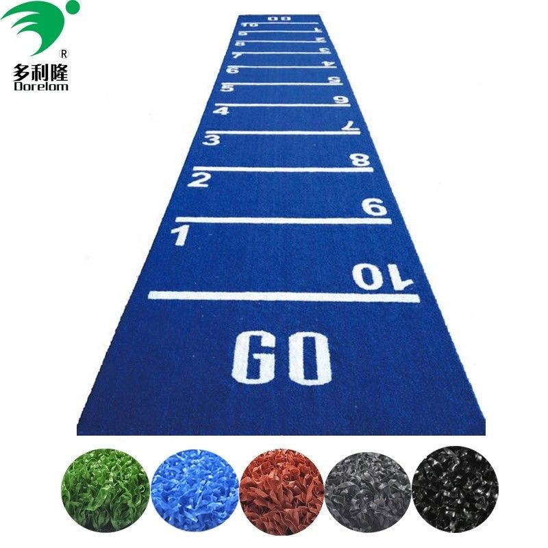 OEM 2020 สีหญ้าเทียมที่กําหนดเองสําหรับพื้นออกกําลังกาย
